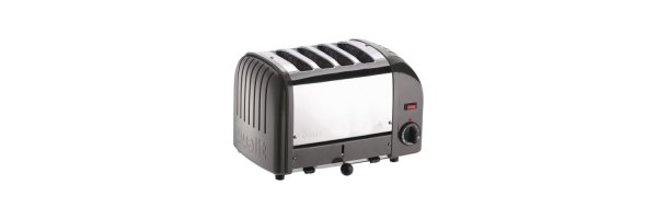 Toaster Gastronomie Gastro Toaster Profi Toaster 1.800 W 4 Schlitze Edelstahl 