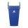 Syr Abfalleimer Mit Schwingdeckel Blau 50L