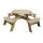 Rowlinson Runder Picknicktisch Aus Holz