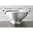 Stalgast rundes Edelstahl Sieb 47cm - Griffe - Abtropfsieb für Küche  - matt