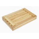 Olympia flache Holzkiste