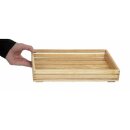 Olympia flache Holzkiste