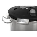 Artame Schnellkochtopf mit 23 Liter - Edelstahl, auch für Gas und Induktion geeignet