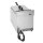 Buffalo Induktionsfritteuse 7,5L - mit Ablassventil, Edelstahl, 220/240V