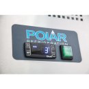 Polar Serie U 3-türige GN-Saladette mit Schutzhaube