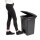 Jantex Küchenpedaleimer Schwarz 45L