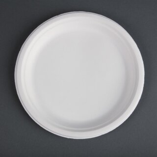 Fiesta Compostable kompostierbare Zuckerrohrteller 26cm