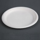 Fiesta Compostable kompostierbare Zuckerrohrteller 26cm