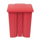 Jantex Küchenpedaleimer Rot 65L