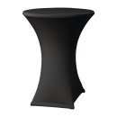 Tischhusse für Stehtische Samba D2 schwarz 85cm