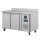 Polar Serie U 2-Türiger Edelstahlgefrierschrank Mit Spritzschutz 282Ltr