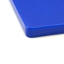 Hygiplas Schneidebrett 450x20x300mm extra dick in blau für rohen Fisch