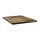 Topalit Classic Line Quadratische Tischplatte Atacama Kirschenholz 60Cm