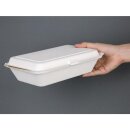 Fiesta Compostable Kompostierbare Zuckerrohr Klappdeckelbehälter 24,8Cm