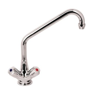 Gastro M Professioneller Monoblock Mischhahn Mit Drehknopfbedienung 25Cm