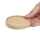 Colpac Deckel Für Recycelbare, Mikrowellengeeignete Suppenbecher 225Ml Und 350Ml (500 Stück)