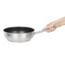 Vogue Antihaft Teflon Edelstahl Platin Plus Sauté Pfanne 240mm