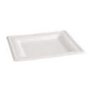Fiesta Compostable kompostierbare Teller aus Bagasse quadratisch 26,1cm (50 Stück)