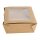 Fiesta Recycelbare Salatbox mit PET-Fenster 700ml (Packung mit 200 Stück)