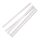 Fiesta Compostable Kompostierbare Einzeln Verpackte Papierstrohhalme 21Cm Rot-Weiß (250 Stück)
