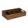 APS Besteckkasten aus Akazienholz - 4 Fächer, 51 x 28 x 13 mm