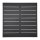 Bolero schwarze quadratische Aluminium Tischplatte 700mm