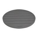 Bolero Dunkelgraue Runde Aluminium Tischplatte 580Mm
