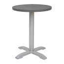 Bolero Dunkelgraue Runde Aluminium Tischplatte 580Mm