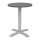 Bolero Dunkelgraue Runde Aluminium Tischplatte 580Mm