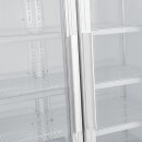 Gastro Kühlschrank mit 3 Glastüren 1300 Liter Rollbar