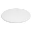 Bolero runde Tischplatte weiß 60cm