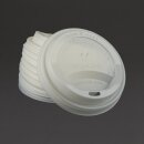Vegware Kompostierbare Heißgetränkebecher-Deckel 34 / 45,5Cl