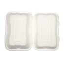 Vegware Kompostierbare Einweg Menüboxen Mit Klappdeckel Aus Bagasse 22,8Cm
