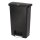 Rubbermaid Slim Jim Front Step Pedaleimer Schwarz 50L