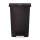 Rubbermaid Slim Jim Front Step Pedaleimer Schwarz 50L