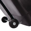 Rubbermaid Slim Jim Front Step Pedaleimer Schwarz 90L