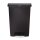 Rubbermaid Slim Jim Front Step Pedaleimer Schwarz 90L