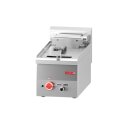 Gastro M Profi Fritteuse 10L - Edelstahl, Kaltzone, 7,5 kW