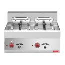 Gastro M Elektro Doppelfritteuse 2x10 Liter - mit...