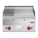 Gastro M 600 Gasgrillplatte 60/60Ftrg 2/3 Glatt Und 1/3 Gerillt