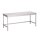 Gastro M Arbeitstisch mit Grundboden aus Edelstahl 1200x700x850mm