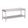Gastro M Arbeitstisch 700x700x850mm mit Grundboden aus Edelstahl