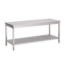 Gastro M Arbeitstisch 1000x700x880mm mit Grundboden aus...