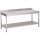 Gastro M Arbeitstisch mit Aufkantung und Grundlboden 700x700x880mm