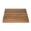 Bolero quadratisch Tischplatte Eiche rustikal 60cm
