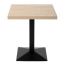 Bolero Tischplatte quadratisch in Antik naturell und 700x700x48mm