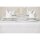 Satin Band Tischdecke Weiß 91 X 91Cm
