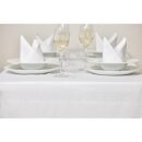 Mitre Luxury Satin Band Tischdecke Weiß 229Cm