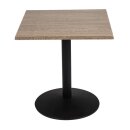 Bolero Tischplatte quadratisch in Wenge und 700x700x30mm