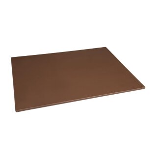Hygiplas Ldpe Schneidebrett Braun Groß  60X45X1Cm